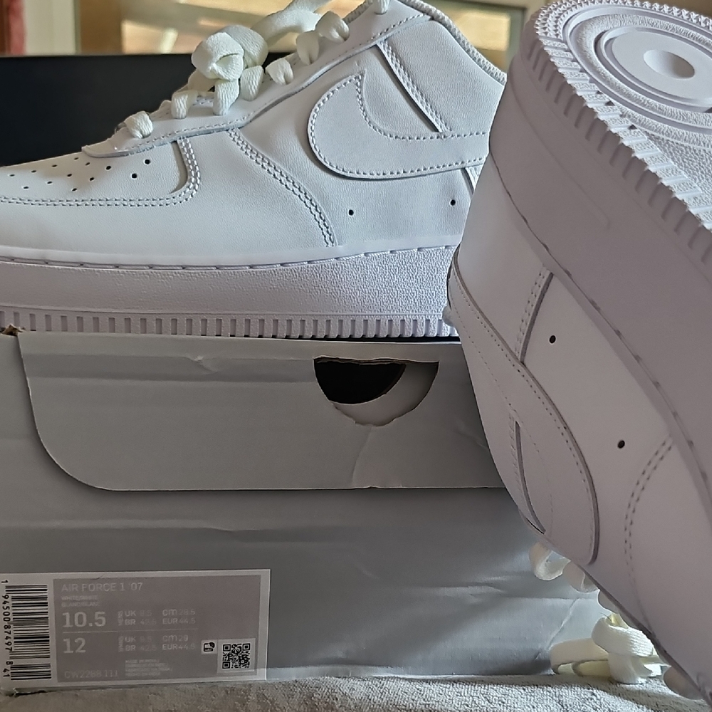 Nike Air Force 1 Triple White Shoes